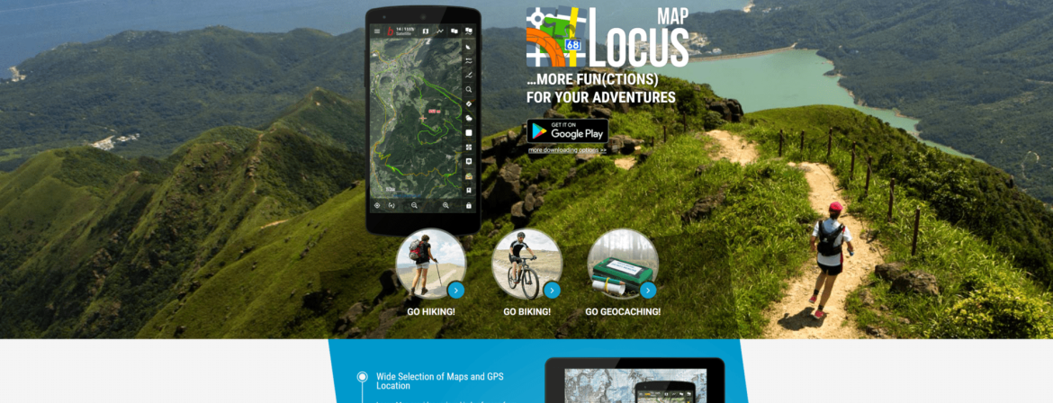 Locus Map Routenplanung